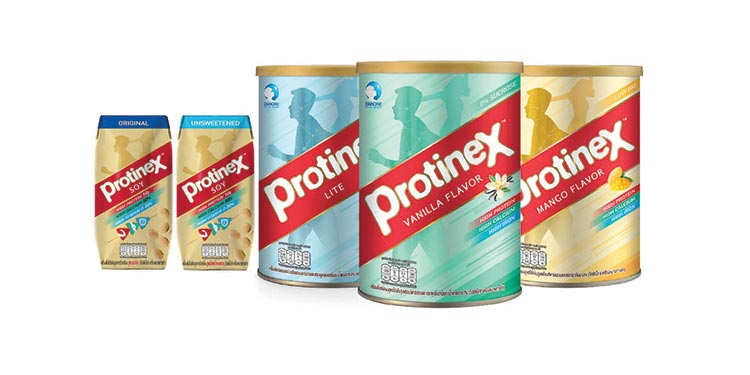 ดานอน สเปเชียลไลซ์ นิวทริชั่นเปิดตัว PROTINEX เครื่องดื่มโปรตีนสูง