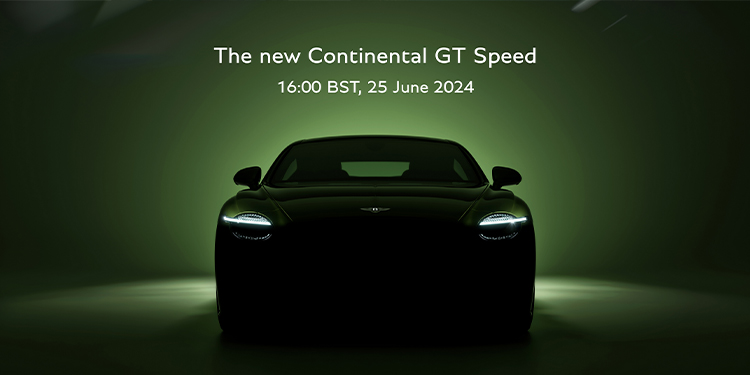 เบนท์ลีย์ มอเตอร์ส ปล่อยทีเซอร์ New Continental GT Speed โฉมใหม่ พร้อมเปิดตัวมิถุนายนนี้