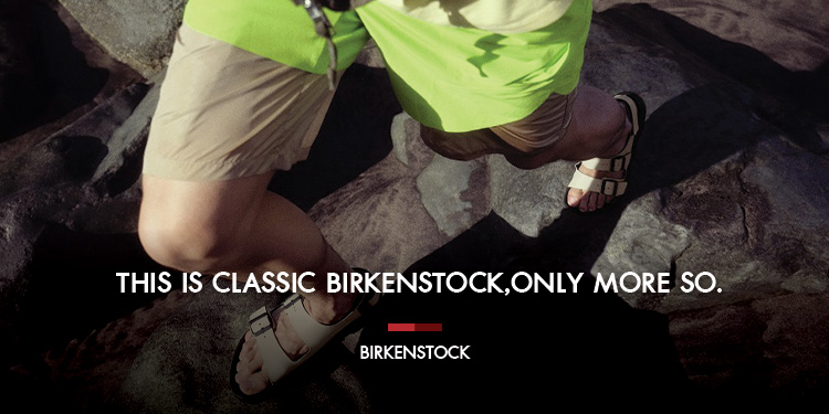 THIS IS CLASSIC BIRKENSTOCK,  ONLY MORE SO.