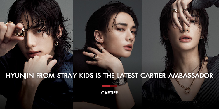 HYUNJIN FROM STRAY KIDS IS THE LATEST CARTIER AMBASSADOR