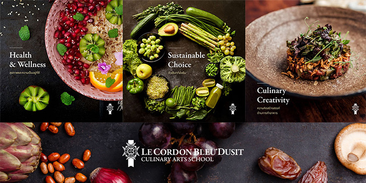 เลอ กอร์ดอง เบลอ ดุสิต เปิดตัวหลักสูตรใหม่ "Plant-Based Culinary Arts" เตรียมพร้อมรับสมัครนักเรียนเมษายน 2568 นี้