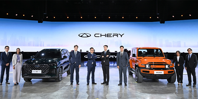 CHERY เปิดตัวอย่างยิ่งใหญ่ในประเทศไทย!
ในงาน “CHERY THAILAND GRAND PREMIERE LAUNCH”