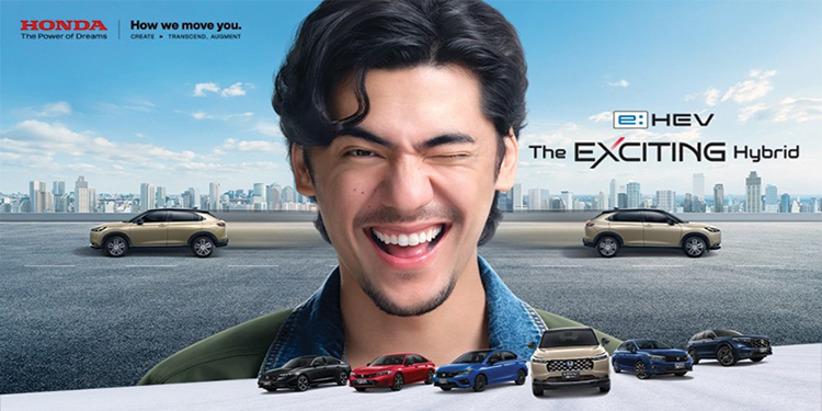 ฮอนด้า ตอกย้ำแบรนด์ผู้นำรถไฮบริด ผ่านแคมเปญ Honda e:HEV – The EXCITING Hybrid สื่อสารจุดเด่นระบบฟูลไฮบริด