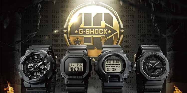 คาสิโอ เปิดตัว G-SHOCK รุ่นใหม่ โดดเด่นด้วยสายนาฬิกาพิมพ์ลายชื่อรุ่นสุดปังในอดีต