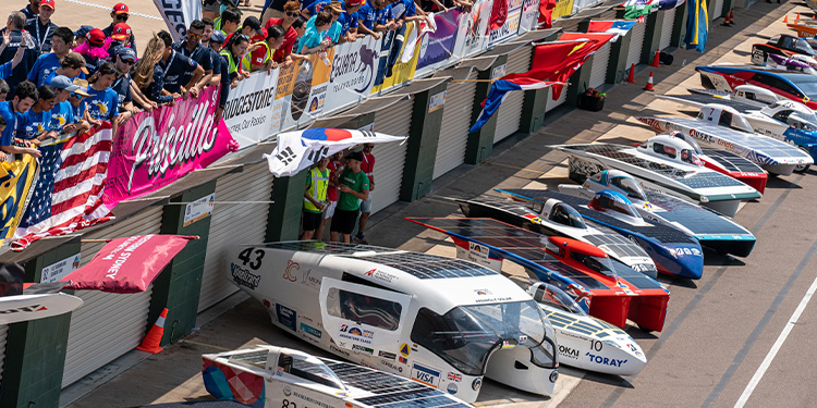 บริดจสโตนสนับสนุนผู้เข้าแข่งขันรายการ Bridgestone World Solar Challenge ประจำปี ค.ศ. 2023