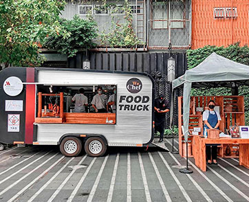 แมริออท สุรวงศ์ Food Truck  อาหารกล่องระดับ 5 ดาว ราคาสบายกระเป๋า