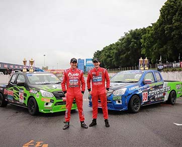 พีท ทองเจือ คว้าดับเบิ้ลแชมป์ TOYO TIRES RACING CAR THAILAND สนามที่ 3