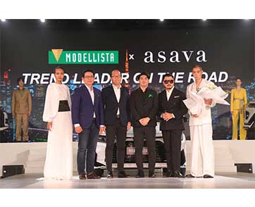 ปรากฏการณ์ความร่วมมือด้านการออกแบบ MODELLISTA x asava “Trend Leader on the road”