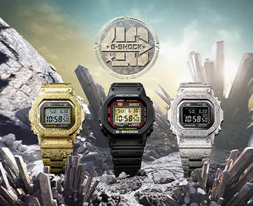 G-SHOCK ฉลองครบรอบ 40 ปี ด้วยนวัตกรรมในการออกแบบที่ผสมผสานความแข็งแกร่งเข้ากับเทคโนโลยีสุดล้ำสมัย  ผ่าน 7 คอลเลคชั่นลิมิเต็ดสุดพิเศษ