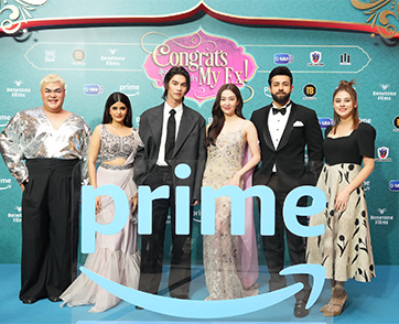 Prime Video จัดเต็มกาล่าพรมน้ำเงิน เปิดรอบปฐมทัศน์ “Congrats My Ex! ลุ้นรักป่วน ก๊วนแฟนเก่า” นำโดย “เบลล่า-ราณี” และ “ไบร์ท-วชิรวิชญ์”