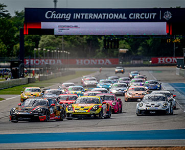 Porsche Carrera Cup Asia ปิดฉากประทับใจ! คนไทยทำได้ "เทอร์โบ-มั่นคง" เบิ้ลแชมป์โฮมเรซ  “ชิเร็ตติ" นักแข่งฝรั่งเศส ผงาดแชมป์รุ่นใหญ่ 2 เรซติด