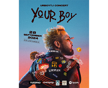 ใครพลาดระวังเสียใจ! URBOYTJ CONCERT ‘YOUR BOY’ คอนเสิร์ตใหญ่เต็มรูปแบบครั้งแรกของ ‘URBOYTJ’  ขนมาหมดทุกเพลงฮิต ‘เล่นใหญ่’ กว่าครั้งไหนๆ 28 กันยายนนี้