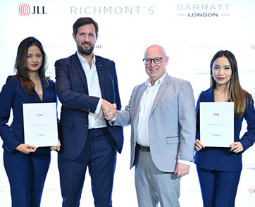 JLL International Residential และ Richmont’s เซ็นสัญญาความร่วมมือ เปิดโอกาสให้นักลงทุนชาวไทยได้เป็นเจ้าของอสังหาฯ ในอังกฤษ