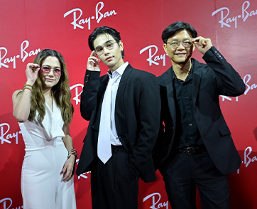 Ray-Ban เปิดตัวแคมเปญใหม่ล่าสุดดึง ‘เจฟ ซาเตอร์’  สวมใส่แว่นตาสุดไอคอนิค โดดเด่น และล้ำยุค