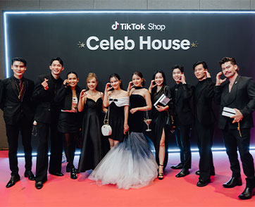 TikTok Shop ดึงท็อปครีเอเตอร์ เซเลป ดารา ศิลปินไทย เข้าร่วมงาน TikTok Shop Celeb House ครั้งแรก! เดินหน้ายกระดับคอนเทนต์ความบันเทิง