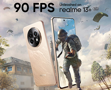 เหล่าเกมเมอร์เตรียมลุย! พบกับเกมมิ่งสมาร์ตโฟนรุ่นใหม่ realme 13 Series ร่วมคอลแลบกับ PUBG MOBILE อย่างเป็นทางการ 17 ตุลาคมนี้