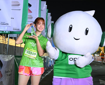  OPPO จับมือ Bangkok Marathon 2024 ร่วมจุดประกายแรงบันดาลใจ Inspiration Ahead ปลดปล่อยพลังสู่เส้นชัยแห่งการก้าวข้ามขีดจำกัด