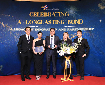 แอสตร้าเซนเนก้ารับรางวัล Company of The Year จาก หอการค้าไทย-สวีเดน เดินหน้ายกระดับสุขภาพคนไทยผ่านโครงการ และนวัตกรรมทางการแพทย์