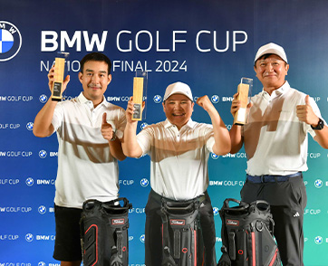 สามนักกอล์ฟไทยผงาดคว้าชัย BMW Golf Cup National Final 2024 เตรียมพร้อมเดินหน้าสู่เวทีระดับโลก