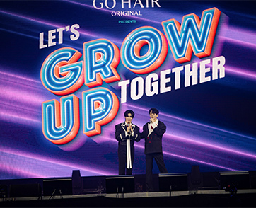 กราฟพุ่ง!! “อัพ” ใส่เต็มทุกเอลิเมนต์ความสนุกใน “GO HAIR ORIGINAL PRESENTS Uppoompat Fanmeet 2024 ตอน Let’s Grow Up Together”