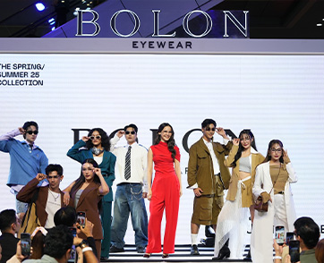 BOLON พลิกโฉมรันเวย์กลางกรุง พร้อมแบรนด์แอมบาสเดอร์ “ญาญ่า-อุรัสยา”   เปิดตัวแว่นตาคอลเลกชันใหม่ SS2025 ในแคมเปญ “Sight Unstoppable”    