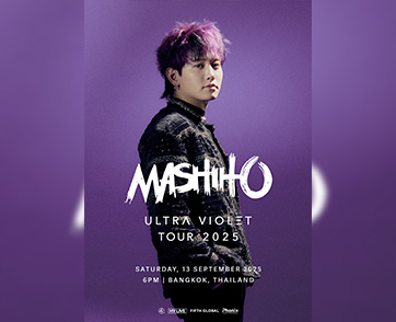 Mashiho ชวนแฟนๆพบกับ “MASHIHO Ultra Violet Tour 2025 IN Bangkok” ไม่ปล่อยให้ชาวไทยคิดถึงนาน ปักหมุด 13 กันยายน นี้