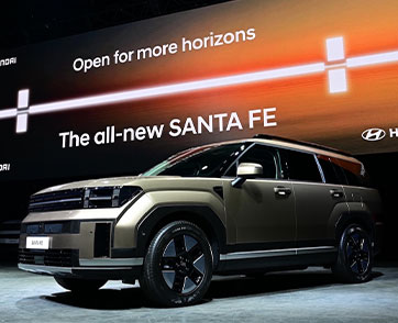 ฮุนได พลิกโฉมวงการ SUV ไทย! เปิดตัว “The all-new SANTA FE” ชูดีไซน์ Boxy พร้อมสร้างมาตรฐานใหม่ที่เหนือกว่า  ด้วยสโลแกน “Open for More Horizons” 