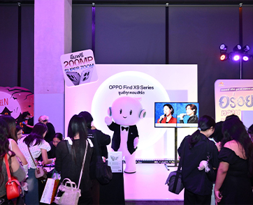 OPPO Find X9 Series ชวนซูมทุกโมเมนต์ของศิลปินที่ชอบ ใน Enchanted Fest 2025 พร้อมกิจกรรมยืม Find X9 Pro ไปซูมฟรี!