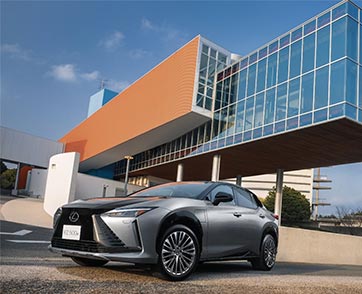 The New All-electric Lexus RZ  หรูล้ำครั้งแรกของ เทคโนโลยี Steer-by-Wire