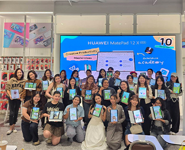 หัวเว่ยแท็กทีม Bearbykim เปลี่ยนงานศิลป์เป็นงานนำเสนอระดับโปรบน  HUAWEI MatePad 12 X (2026)