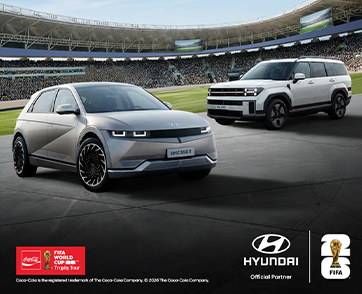 ฮุนไดชวนแฟนบอลลุ้นสัมผัสถ้วย FIFA World Cup™ Trophy ของจริง  ที่ ICONSIAM 24 มกราคมนี้