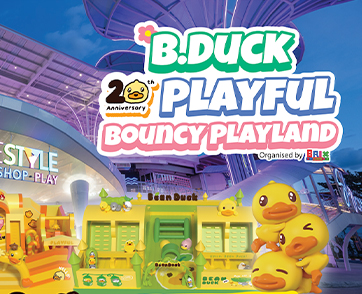 โรบินสันไลฟ์สไตล์ ปักหมุดแลนด์มาร์ก ร่วมฉลอง 20 ปี ของ B.Duck 20th Playful Bouncy Playland