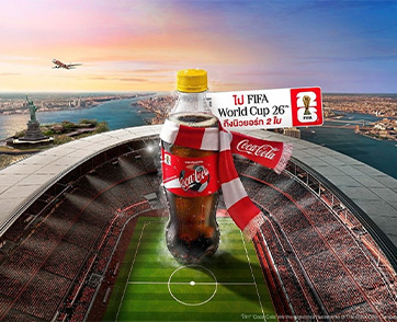 “โค้ก” เปิดฟีลซ่าส์รับหน้าร้อน! พาแฟนบอลไทยลัดฟ้าเชียร์ FIFA World Cup™ สัมผัสประสบการณ์ครั้งหนึ่งในชีวิต ชมฟุตบอลโลกติดขอบสนามที่นิวยอร์ก