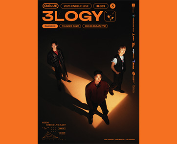 เตรียมรับแรงกระแทกจากตัวพ่อ K-Rock! CNBLUE ส่งสัญญาณความมันส์ ‘3LOGY’ บุกธันเดอร์โดม!