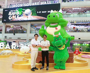 จากกระทะสู่สนามมินิกอล์ฟ! บาร์บีคิวพลาซ่า x ซีคอนสแควร์ ชวนพัตต์บน “กระทะบาร์บีกอนยักษ์” ครั้งแรก ในงาน “Hole In Fun: Bar B Golf”