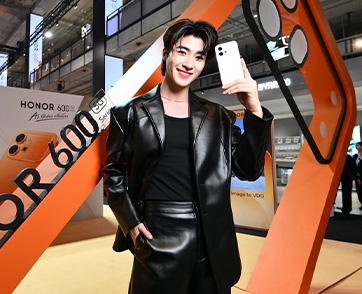 “บลู พงศ์ทิวัตถ์” เสิร์ฟความฟินในงานเปิดตัวสมาร์ตโฟน HONOR 600 Series พร้อมชวนสัมผัสนวัตกรรมสุดล้ำ AI ทัชเดียว เปลี่ยนโลก