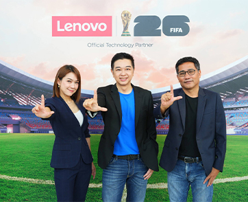 เลอโนโวจัดกิจกรรม “Lenovo x FIFA activation” พลิกโฉมประสบการณ์ฟุตบอลแห่งอนาคตด้วยเทคโนโลยี AI พร้อมเผยโฉมผลิตภัณฑ์ ลิมิเต็ด เอดิชัน