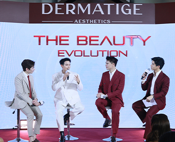 DERMATIGE AESTHETICS เปิดปฏิบัติการมิติความงามยุคใหม่ “เจมส์จิ-ปอนด์-ภูวินทร์” ร่วมยกระดับ “จักรวาลหน้ายุง”