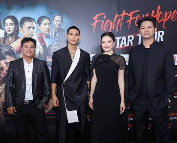 ช่อง 8 จัดงานสุดยิ่งใหญ่ “Fight For Hope Star Tour” ดึง “ไป่ ทาคน” และทีมนักแสดง กระทบไหล่แฟนเมียนมา-ไทย รับชม Special EP แบบเอ็กซ์คลูซีฟ
