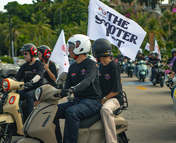 THE SCOOTER FEST JOURNEY @ CHONBURI ทำถึง! จัดเต็มความสนุกลุกเป็นไฟ