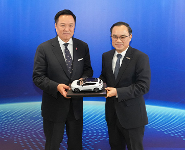 CHANGAN Automobile เข้าพบนายกฯ อนุทิน ตอกย้ำความเชื่อมั่นลงทุนระยะยาวในไทย พร้อมดันเป็นฮับการผลิตและส่งออกรถไฟฟ้าระดับโลก