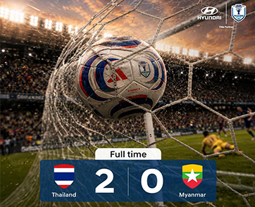 ฮุนไดร่วมฉลอง “ช้างศึก” ฟอร์มแกร่ง! อัดเมียนมา 2-0  คว้าแชมป์กลุ่ม ASEAN Hyundai Cup™ 2026