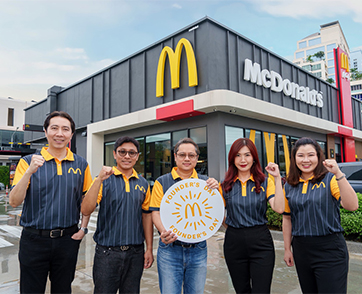 รวมพลังคนแมคไทยร่วมฉลองวัน ‘Founder’s Day’  เติมกำลังใจสู่หน้าร้านแมคโดนัลด์ทุกสาขา
