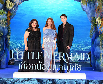 ‘โบกี้ไลอ้อน - แกงส้ม พร้อม เจี๊ยบ นนทิยา”​​​​​​​ ต้อนรับ “Disney’s The Little Mermaid เงือกน้อยผจญภัย” ฉบับพากย์ไทย ฉายแล้ววันนี้ในโรงภาพยนตร์ 