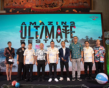 ททท. เปิดตัวงาน “AMAZING ULTIMATE FESTIVAL” ปักหมุด 4 โลเคชั่นริมทะเลเดินหน้าตอกย้ำความสนุกสนานของ“ปีท่องเที่ยวไทย 2566”