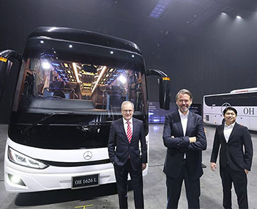 เดมเลอร์ คอมเมอร์เชียล วีฮีเคิลส์ (ประเทศไทย) เขย่าตลาดรถบัส ส่ง Mercedes-Benz Bus รุ่นใหม่ หนุนผู้ประกอบการขนส่ง และท่องเที่ยวเต็มสูบ