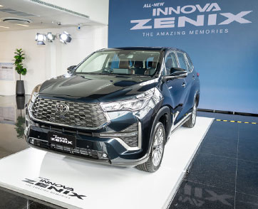 เปิดประสบการณ์ใหม่กับรถยนต์อเนกประสงค์ 7 ที่นั่งระดับพรีเมียม ALL-NEW TOYOTA INNOVA ZENIX เครื่องยนต์ไฮบริด 2.0 ลิตร เลือกเป็นเจ้าของได้แล้ว 2 รุ่น