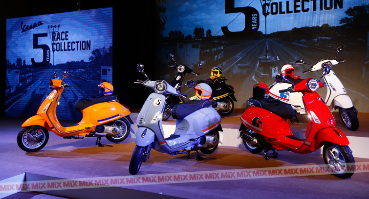 เวสปิอาริโอ ฉลองความสำเร็จครบรอบ 5 ปี